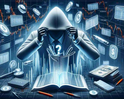 Realistic high-definition image showcasing an illustration depicting the mystery behind the list of Initial Public Offerings (IPOs) on a stock exchange. This image should creatively represent the unknown factors or hidden aspects about these IPOs that are not commonly known to the public.