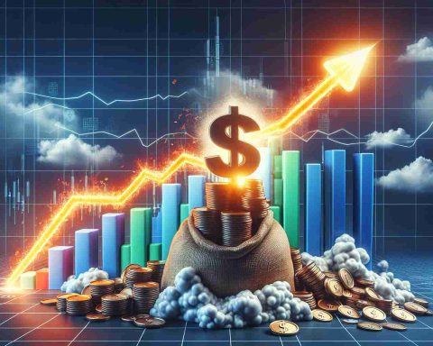 A high definition, realistic image representing the concept of an energy company making a surprising move with its shares. The image can feature symbolic elements such as a graph depicting a dramatic price change, an oversized company logo, or piles of shares depicted metaphorically.