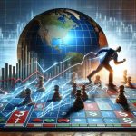 A high-definition image illustrating an investment company making a significant and surprising business decision, represented metaphorically. Picture a giant symbolic figure executing a daring strategic move on a game board that encapsulates global finance, trading stocks, bonds and elements symbolising fiscal policies, market trends, and investment portfolios.