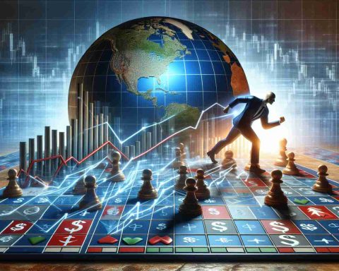 A high-definition image illustrating an investment company making a significant and surprising business decision, represented metaphorically. Picture a giant symbolic figure executing a daring strategic move on a game board that encapsulates global finance, trading stocks, bonds and elements symbolising fiscal policies, market trends, and investment portfolios.