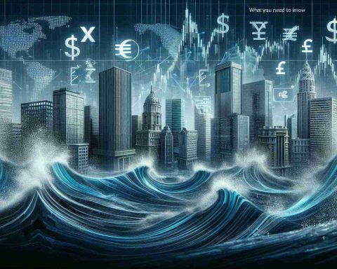 A high definition, photo-realistic image displaying the impact of shockwaves in the financial market. It should metaphorically illustrate changing stock prices, shifts in economic indicators, and varying currency rates. Possibly you can represent these changes with graphical waves disrupting buildings representative of world economies, like bank buildings or currency symbols. The title 'What You Need to Know' should be prominently displayed, engaging the viewer in understanding the implications of such market variations.