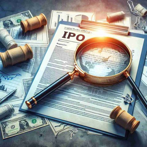 Create a realistic high-definition image that visualizes the concept of uncovering the secrets of Initial Public Offering (IPO) documents. The image should illustrate intrigue, discovery, and the buzz surrounding IPOs. Perhaps include a magnifying glass over detailed paperwork, signifying a deep investigation into financial documents.