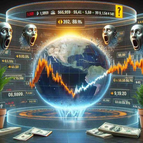 A realistic, high-definition image depicting the concept of an unexpected turn in a stock market, specifically representing Amazon's stock. The image can incorporate elements like a graph with a sudden turn, maybe some upset and surprised traders. Also include some informative elements that might hint at details or knowledge one would need to understand this event. Please refrain from including specific real-life people.