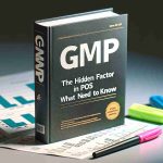 Realistic HD illustration of a book titled 'GMP: The Hidden Factor in IPOs. What You Need to Know' displayed prominently on a desk. The cover of the book should be visible, with the title written in bold, eye-catching letters. A highlighter and some financial charts should be laying next to the book, signaling the analytical themes within. The atmosphere should be quiet, evocative of studying or strategical planning, and the lighting should be clear and focused on the book.