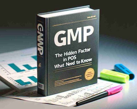 Realistic HD illustration of a book titled 'GMP: The Hidden Factor in IPOs. What You Need to Know' displayed prominently on a desk. The cover of the book should be visible, with the title written in bold, eye-catching letters. A highlighter and some financial charts should be laying next to the book, signaling the analytical themes within. The atmosphere should be quiet, evocative of studying or strategical planning, and the lighting should be clear and focused on the book.