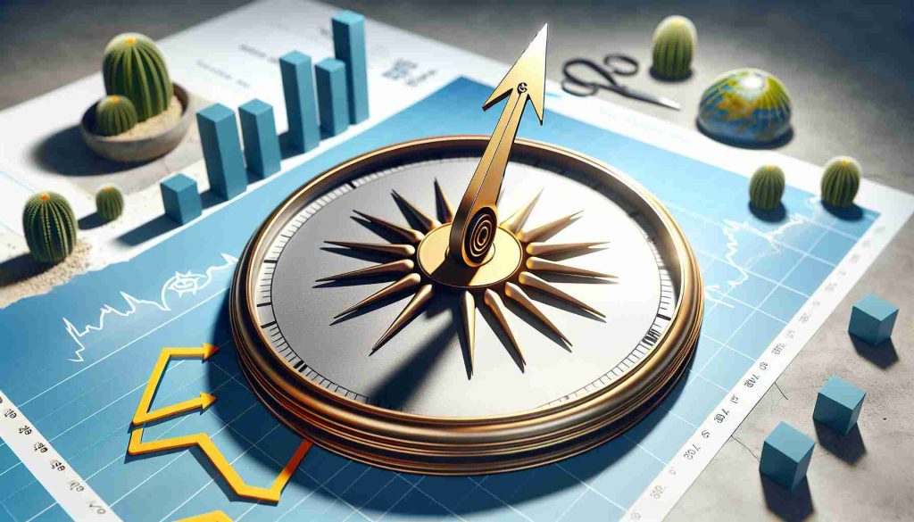 High-definition realistic imagery of the concept 'Is Now the Time to Invest in NextEra Energy?' pictured as a sundial casting a shadow over a symbol representing NextEra Energy on a bright sunny day, suggesting the time to invest. Surrounding environment should illustrate a thriving business with a graph showing potential growth and prosperity.