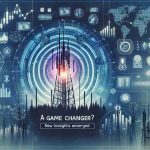 Create a realistically styled, high-definition image related to the Initial Public Offering (IPO) of a significant telecommunications company, depicted as a game-changing event. Include visual elements such as stock market graphs or charts, network towers, symbols of technology or innovation, and a title tagline reading 'A Game Changer? New Insights Emerged'.