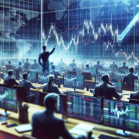 A realistic, high-definition image of an important forthcoming Initial Public Offering (IPO) event poised to cause significant movement in the stock market. The picture should vividly depict the intense atmosphere surrounding such events, like traders busy at their screens, stock market graphs, and the hustle and bustle of a trading floor. Make sure to convey a sense of tension and anticipation.