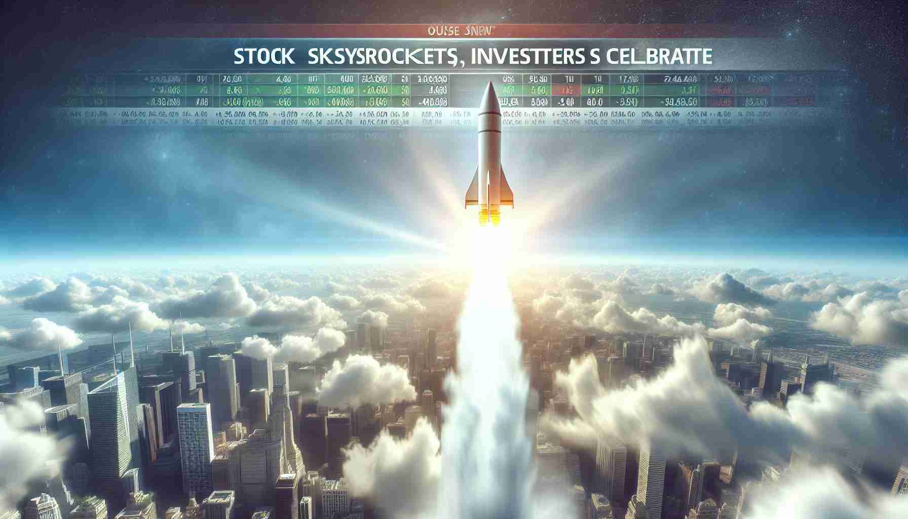 Stock Skyrockets. Here’s Why Investors Are Celebrating.