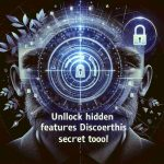 Generate a high definition, realistic visual illustration of an intriguing, clandestine or concealed feature being revealed. It's a secret tool, a mysterious device, with an aura of discovery around it. The words 'Unlock Hidden Features Now! Discover This Secret Tool' are prominently displayed in bold, captivating typography.