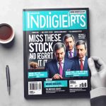 Realistic HD photo of a magazine cover titled 'Insider Insights' with the headlines 'Miss These Stocks and Regret It' displayed prominently.