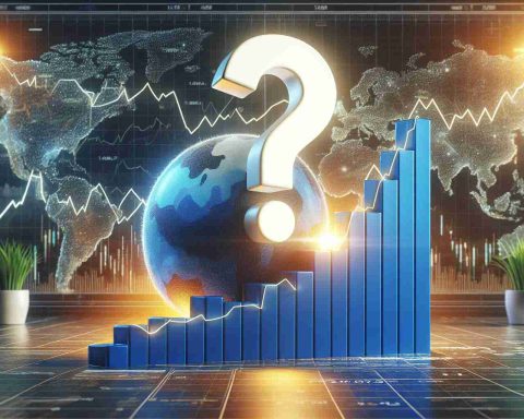 Realistic HD image of a stock market graph showing the performance of Dominion Energy over time, with a large question mark hovering above, symbolizing the question of whether now is the optimal time to invest.