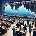 A high resolution, realistic image showcasing an animated scene where investors are displayed in shock at market moves. The setting is a typical financial environment such as a trading floor or stock exchange, where big monitors show declining indexes. A key visual is a dramatic drop in a market index on a big screen. The investors, comprising of an equal mix of women and men of various descents including Caucasian, Hispanic, Black, Middle-Eastern, and South Asian, demonstrate a variety of reactions, from shock to anticipation. To signify 'what happened next', depict some investors discussing strategy, pointing at charts, making calls, and generally starting to take action.