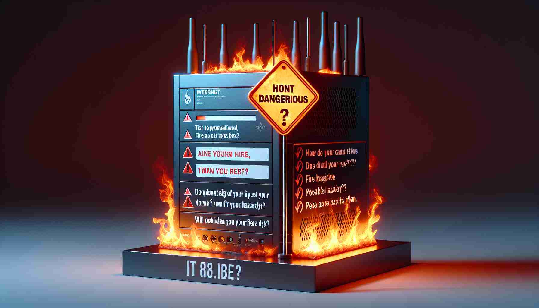 A Routine Internet Box Turned Deadly. Is Your Home Safe from Fiery Hazards?