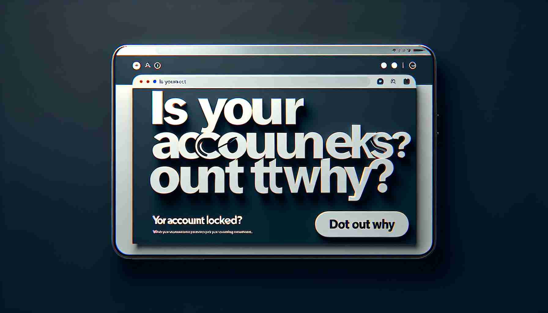 Is Your Account Locked? Find Out Why