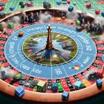 A detailed high-definition image symbolizing the unexpected shift in strategy of major tech companies. The scene should show a large, metaphorical roulette table with various traditional and renewable energy sources as the bets. Among the options, clearly highlight a surprising option that they seem to be heavily investing in.