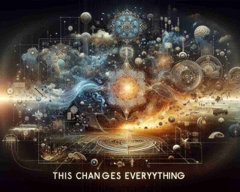 A dynamic, high-definition image portraying the concept of 'This Changes Everything', featuring an intricate network of connective elements that indicate unseen connections and relationships. Imagine a grand panorama with various symbolic objects or motifs coming together in a way that it changes the perspective dramatically, reflecting malleability and adaptability of patterns. Additionally, explore the artful demonstration of unseen ties that bind different elements implying a deeper connection or unified whole.