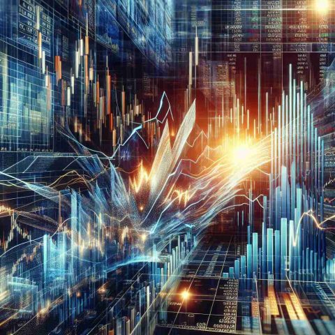 A high-definition image of a simulated stock market graphic displaying intense activity, as if prompted by a colossal bet. Visualize fluctuating bar and line graphs with numbers sky-rocketing, signifying the injection of substantial funds, perhaps from a hedge fund. Surround these visuals with the ephemeral buzz of investors and trading floor chaos.