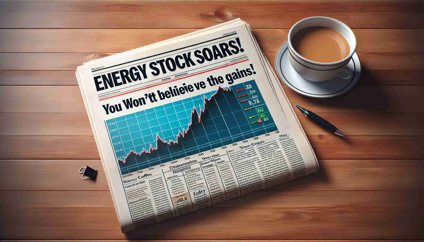 Energy Stock Soars! You Won’t Believe The Gains