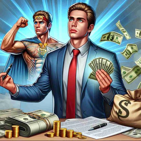 Realistic HD illustration of a generic successful male entrepreneur who now holds incredible wealth records. Uncover the surprising reason behind his exceptional success.