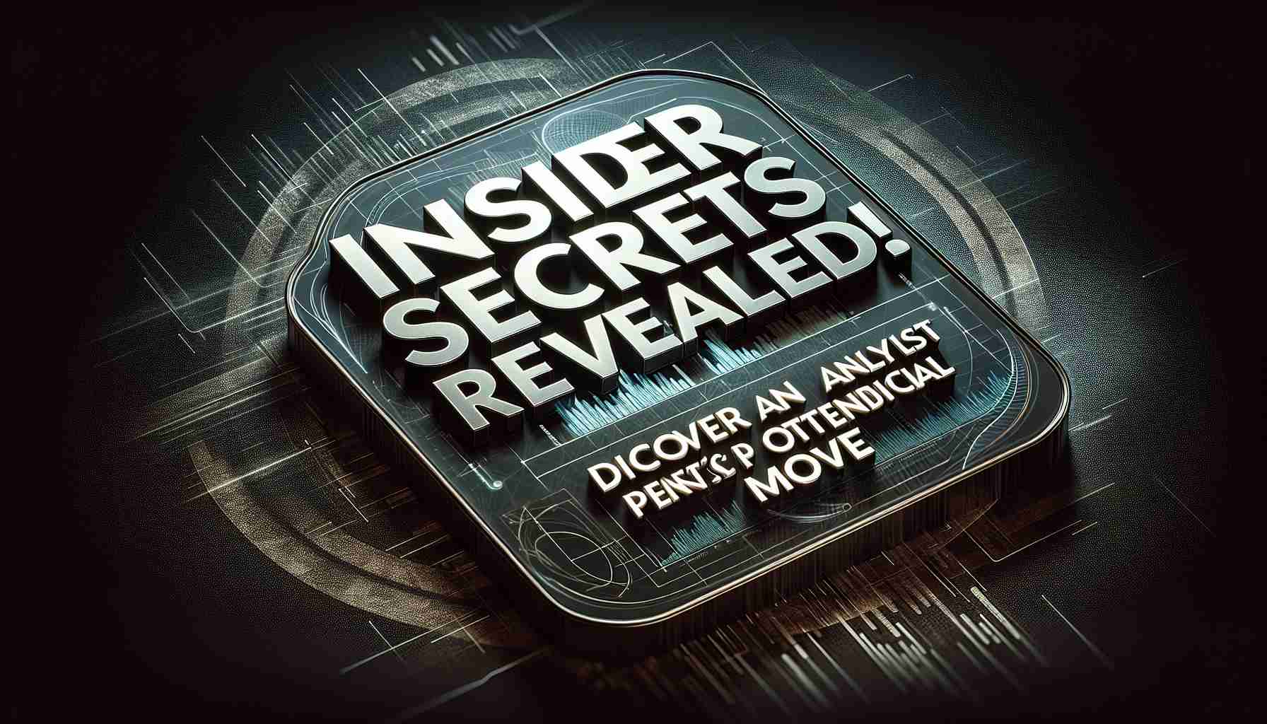 Insider Secrets Revealed! Discover an Analyst’s Potential Move