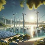 A realistic, high-definition image depicting the future of clean energy. The scene should show groundbreaking energy infrastructure such as advanced solar panels, colossal wind turbines, and state-of-the-art wave energy converters, all placed in a serene, natural landscape setting. This image reveals surprisingly innovative power sources, sparking our imagination as to where future sustainability could take us.