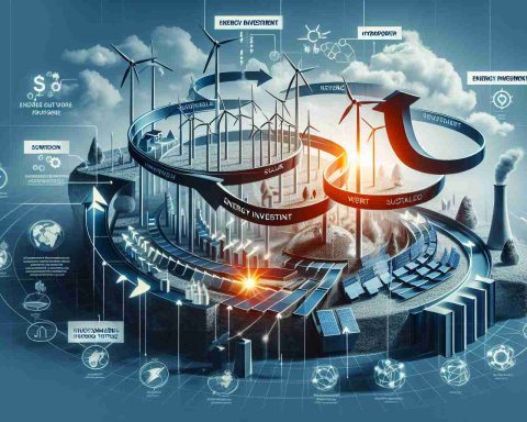 Image of a high definition infographic that shows the concept of the 'Energy Investment Phase' as the key to a sustainable future. This visual representation should include renewable energy resources like wind, solar, and hydropower, with arrows denoting the flow of energy investment, and text boxes elaborating on the concept. The overarching idea is that by investing more energy into sustainable methods now, we can secure a renewable and sustainable future energy source.