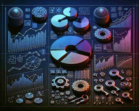 Create a high-definition realistic image depicting the concept of 'unlocking hidden features'. The scene should include different types of statistical charts (like pie charts, line graphs, and bar graphs), each with 'mysterious' elements suggesting deeper layers of information not immediately apparent. These could include hidden patterns, secret compartments or keys, puzzling symbols, or unusual data entries that might symbolically represent 'unseen' features. All this should hint at undiscovered aspects of the charts, embodying the phrase 'What You Didn’t Know About Your Charts'.