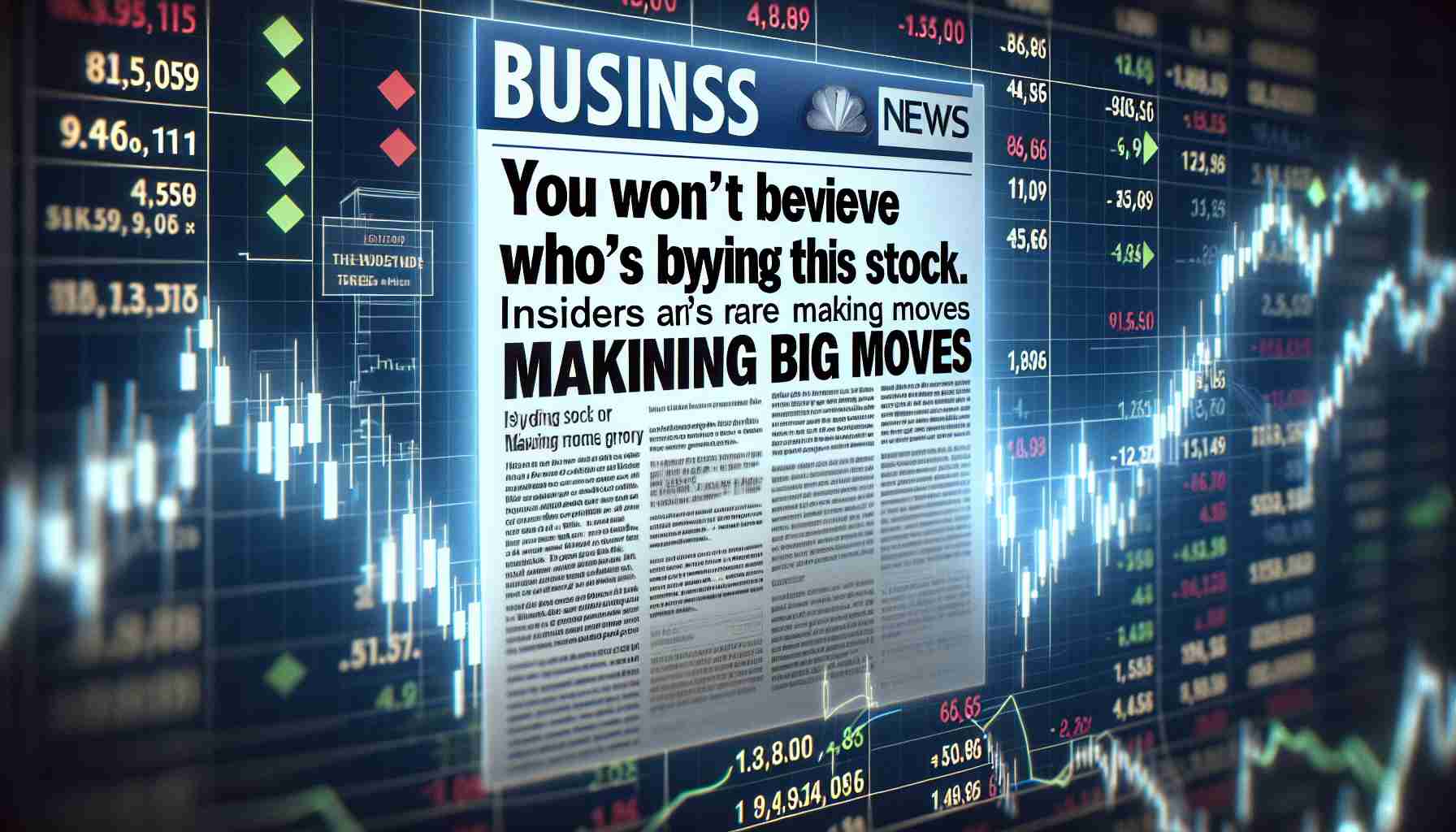 You Won’t Believe Who’s Buying This Stock. Insiders Are Making Big Moves