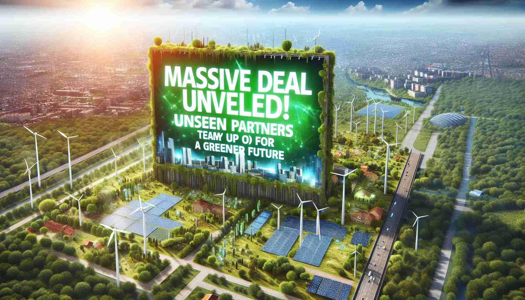 Massive Deal Unveiled! Unseen Partners Team Up for a Greener Future.