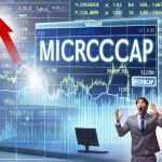 Generate a realistic high-definition image representing the concept of a surprising market surge in microcap stocks. The image should include elements like a stock market chart showing a steep upward curve, the word 'Microcap' prominently displayed, and a background suggesting astonishment or disbelief, representing the 'Unbelievable' part of the concept.