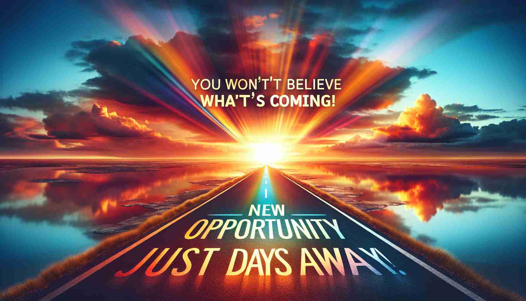 You Won’t Believe What’s Coming! New Opportunity Just Days Away