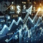 A realistic high-definition image depicting the surge of a generic cryptocurrency exchange rate. Show the surge as a distinctive spike on a detailed, digital analytics graph, with numbers, lines and arrows to signify rising values. Include symbols typical for finance such as dollar symbols, percentage signs and arrow, which can hint at the latest financial twist.