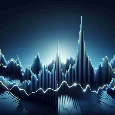 Realistic High Definition image representing the concept of a high risk versus hidden opportunity, symbolized by a fluctuating energy stock chart. The chart line zigzags with display of both high peaks and deep valleys. The image should have an underlying theme of uncertainty but also potential profit, reflecting the volatile nature of energy stocks.