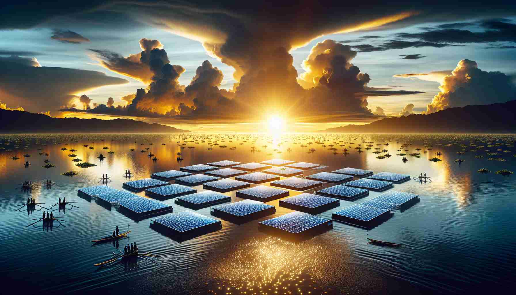 Massive Solar Innovation! Floating Revolution in Indonesia Stuns All.