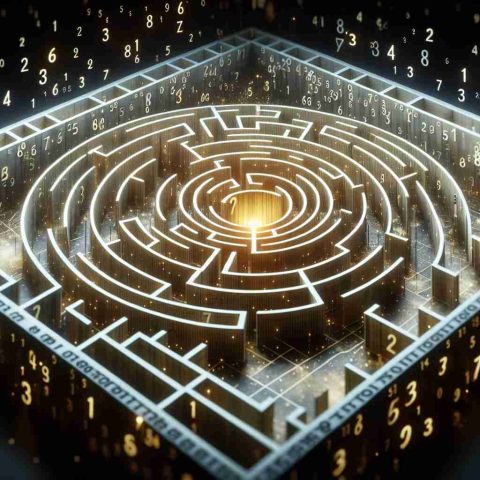 A high definition and realistic image depicting a visually engaging metaphorical representation of an unexpected turn. This might include a labyrinth or a maze, with numbers sprinkled subtly in the back or integrated within the structures. The aesthetics should suggest mystery and intrigue, possibly raising to the viewer's mind questions about what unseen forces might be at play or what might have transpired behind the scenes.