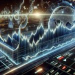 Ultra-high resolution, realistic scene depicting anxious market trends: the fluctuating line graph of a key financial index level hovers uncertainly on the edge of a significant level, indicating an imminent potential shift. The graph is surrounded by various stock market symbols, and is displayed on a futuristic digital interface, reminiscent of a next-gen trading desk. The overall mood of the image is precarious and filled with anticipation, symbolizing the fragile balance of today's volatile economy.