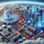 A realistic high definition image showcasing a hypothetical scenario where artificial intelligence, represented by innovative and futuristic devices, manufacturing units, server infrastructure and data centers, has made a $50 trillion venture possible for a tech conglomerate. Surround the innovative technologies with a sense of extravagance and abundance to emphasize the monumental value. Please avoid any official logos, branding or any specific real-life entities.