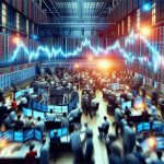 A high-definition, realistic image that captures the excitement and boldness of an upcoming Initial Public Offering (IPO). The scene shows a bright, buzzing stock exchange floor, filled with traders of diverse descents and genders busily monitoring screens and shouting orders. The scene is filled with dynamic colors, showing the intensity, anticipation, and energy associated with such economic events.