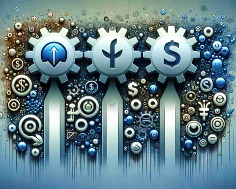 Generate a high-definition, realistic image of three symbolic symbols representing stocks that are surprisingly top choices for investment, with one of them being remarkably inexpensive. The representation should have a neutral or positive connotation, implying good investment opportunities. Avoid using company logos or specific stock symbols, but integrate creative symbols or metaphors emphasizing the element of surprise and affordability.