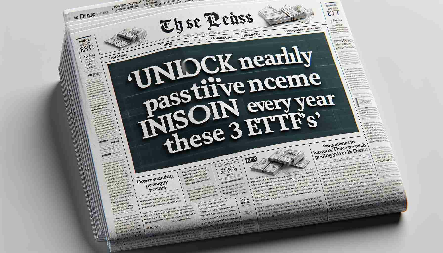 Unlock Nearly $2,000 in Passive Income Every Year with These 3 ETFs!