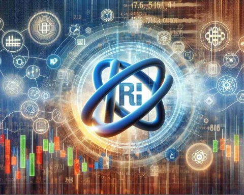 Realistic, high definition image representing the concept of Rigetti Stock as the potential future of quantum computing investment. This could include symbols of stock market and quantum computing visualized harmoniously together to indicate the intertwining of these concepts.