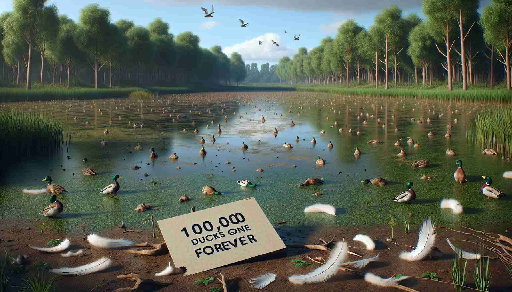 Devastating Loss: 100,000 Ducks Gone Forever!