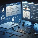 Generate a realistic high-definition image that illustrates the concept of an 'Account Locked' situation. Include visual elements that illustrate possible reasons for account locking and proposed solutions. This can be represented by a computer screen showing an 'Account Locked' notification, with a list of possible reasons next to it, such as 'Suspicious activity detected' or 'Repeated incorrect password entries'. Nearby, include a checklist of potential solutions, like 'Verify your identity', 'Reset your password', or 'Contact customer support'.