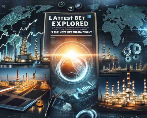 A high-definition, realistic image of an article headline reading 'Latest Bet Explored: Is CVR Energy the Next Big Turnaround?' accompanied by related images such as oil refineries, stock graphs, and energy infrastructure symbolizing the energy sector.