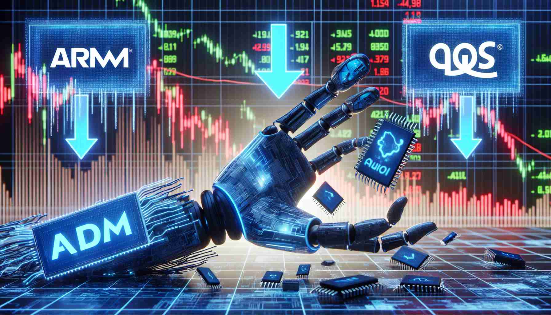 Stocks Sink as AI Hype Fizzles: What It Means for Arm and Qualcomm