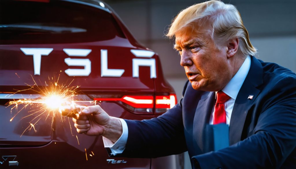 Trump Takes Aim at Tesla’s Indian Expansion Plans, Sparks Trade Debate